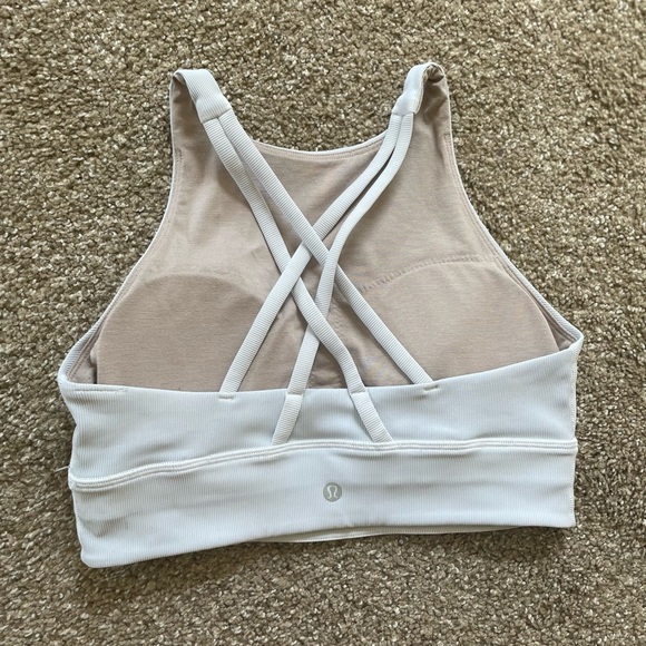 Lululemon white sports bra - Picture 3 of 3